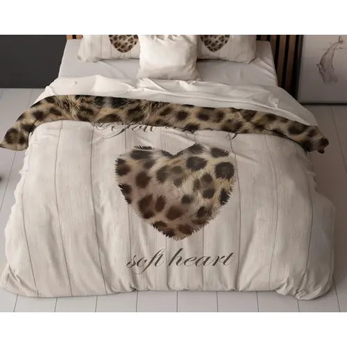 Sleeptime Dekbedovertrek You Are My Heart Zand