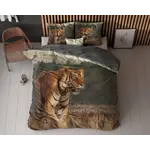 Sleeptime Dekbedovertrek Nature Tiger Taupe