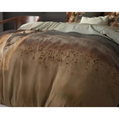 Sleeptime Dekbedovertrek Nature Tiger Taupe