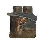 Sleeptime Dekbedovertrek Nature Tiger Taupe