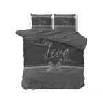 Sleeptime Dekbedovertrek Pure Love Grijs