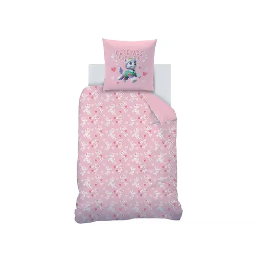 Paw Patrol Dekbedovertrek Friends Furever - 140 x 200 + 63 x 63 cm - Katoen