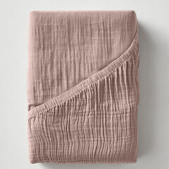 Dreamhouse Hoeslaken Mousseline Blush Roze - 100% katoen