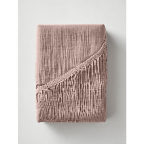 Dreamhouse Hoeslaken Mousseline Blush Roze - 100% katoen