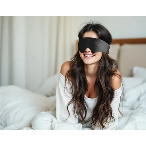 Purple Pillo Deepsleep mask Zwart 68 x 12