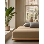 Dreamhouse Hoeslaken Mousseline Nude = 100% katoen