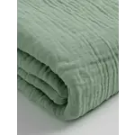 Dreamhouse Hoeslaken Mousseline Groen - 100% katoen