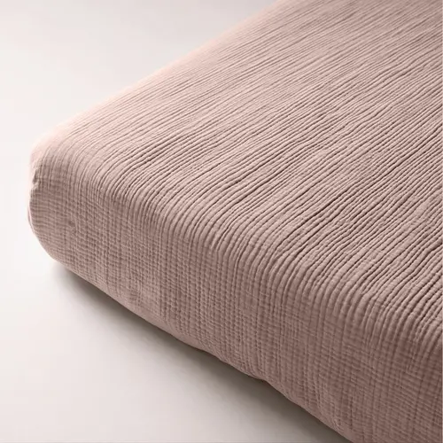 Dreamhouse Hoeslaken Mousseline Blush Roze - 100% katoen