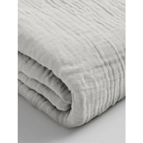 Dreamhouse Hoeslaken Mousseline Créme - 100% katoen