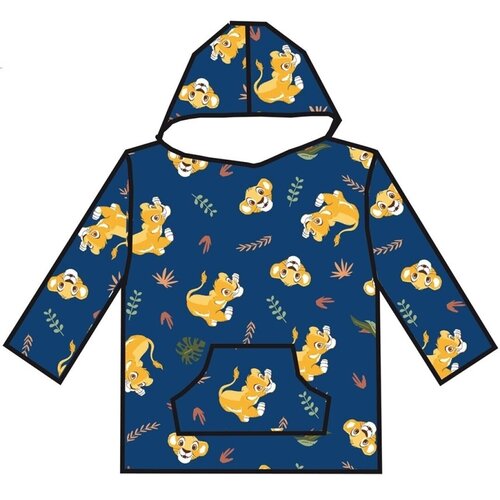Disney The Lion King Hoodie Fleece deken Simba - Kind - One Size  (7-14 jaar) - Polyester