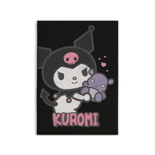 Kuromi Fleece deken Teddybear - 110 x 150 cm Polyester