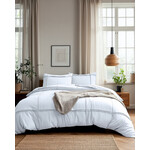 Sleeptime Dekbedovertrek Washed Tufted Wit