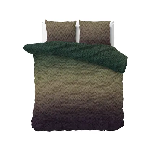 Sleeptime Dekbedovertrek Warm Knits Bruin