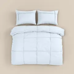 Sleeptime Dekbedovertrek Washed Tufted Wit
