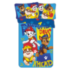 Paw Patrol BABY / Peuter dekbedovertrek Pawsome - 135 x 100 + 40 x 60 cm - Katoen