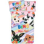 Bing Bunny BABY / Peuter dekbedovertrek, It's a Thing - 135 x 100 + 40 x 60 cm - Katoen