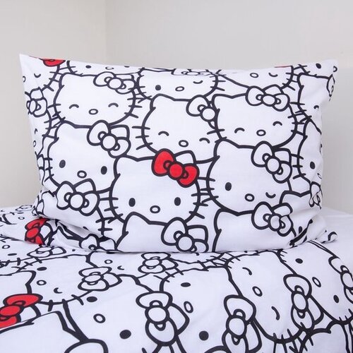 Hello Kitty Dekbedovertrek Classic - 140 x 200 cm + 70 x 90 cm - Katoen