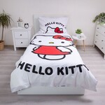 Hello Kitty Dekbedovertrek Classic - 140 x 200 cm + 70 x 90 cm - Katoen