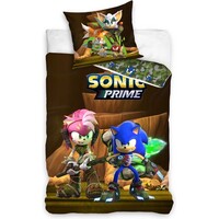 Sonic Dekbedovertrek Amy Rose - 140 x 200 + 60 x 70 cm - Katoen
