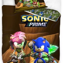 Sonic Dekbedovertrek Amy Rose - 140 x 200 + 60 x 70 cm - Katoen