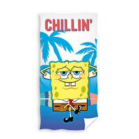 Spongebob Strandlaken, Chillin' - 70 x 140 cm - Katoen