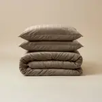 Sleeptime Dekbedovertrek Velvet Lining Taupe