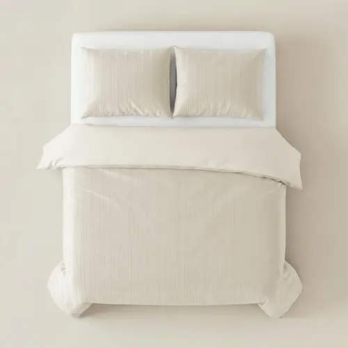 Sleeptime Dekbedovertrek Velvet Lining Beige