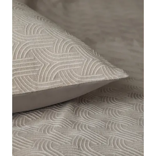 Sleeptime Dekbedovertrek Flanel Art Taupe