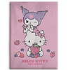 Hello Kitty Fleeceplaid Kuromi - 100 x 140 cm - Polyester