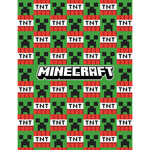 Minecraft Fleece Deken TNT - 130 x 170 cm - Polyester