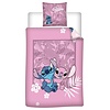 Disney Lilo & Stitch Dekbedovertrek Friends - 140 x 200 cm / 65 x 65 cm - Flanel