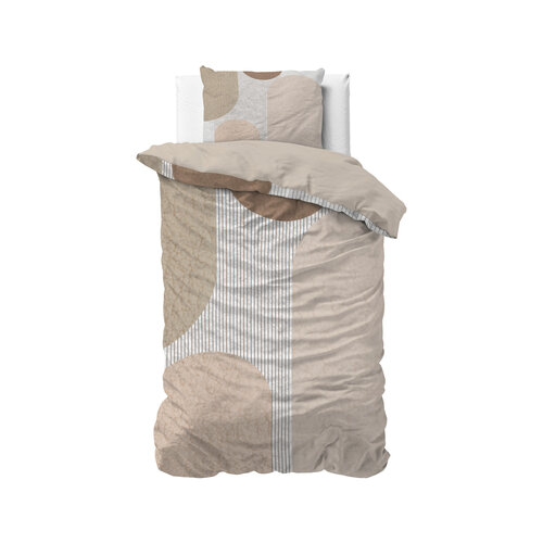 Sleeptime Dekbedovertrek Teddy Print Crème