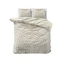 Sleeptime Dekbedovertrek Lobna Beige