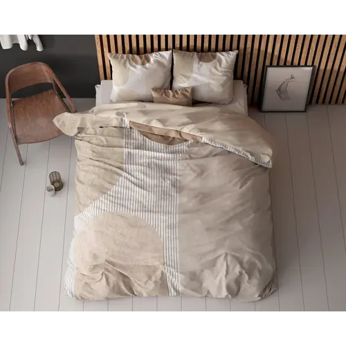 Sleeptime Dekbedovertrek Teddy Print Crème