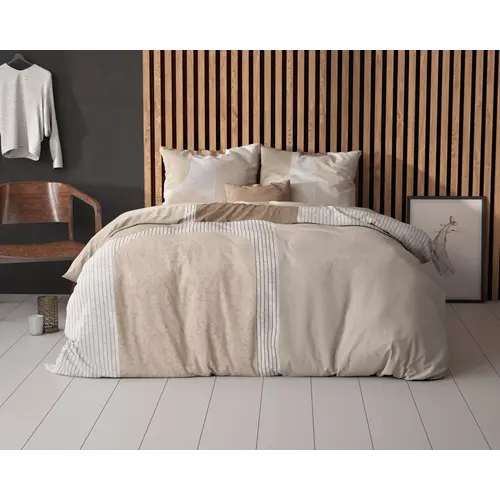 Sleeptime Dekbedovertrek Teddy Print Crème