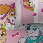 Paw Patrol Dekbedovertrek Sweet - 140 x 200 + 63 x 63 cm - Katoen