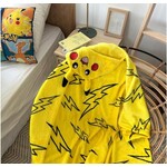 Pokemon Fleeceplaid met capuchon Pikachu- 125 x 150 cm - Polyester