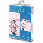 Disney Minnie Mouse Dekbedovertrek Pretty - 140 x 200 cm / 70 x 90 cm - Katoen