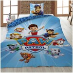 Paw Patrol Dekbedovertrek Team - 140 x 200 cm / 65 x 65 cm - Katoen