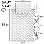 BABY Dekbedovertrek Jungle - 100 x 135 + 40 x 60 cm - Katoen