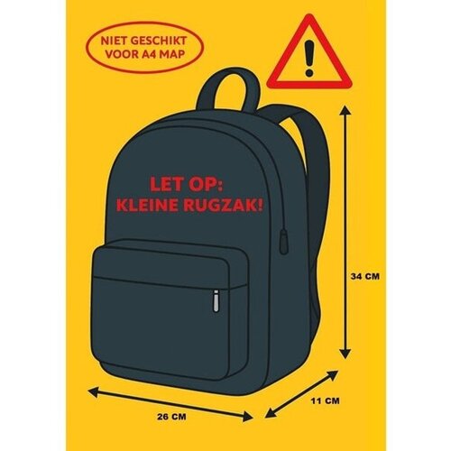 Peppa Pig Rugzak Colours - 34 x 26 x 11 cm - Polyester