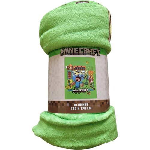 Minecraft Fleeceplaid Pixel - 130 x 170 cm - Polyester