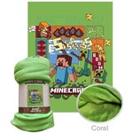 Minecraft Fleeceplaid Pixel - 130 x 170 cm - Polyester