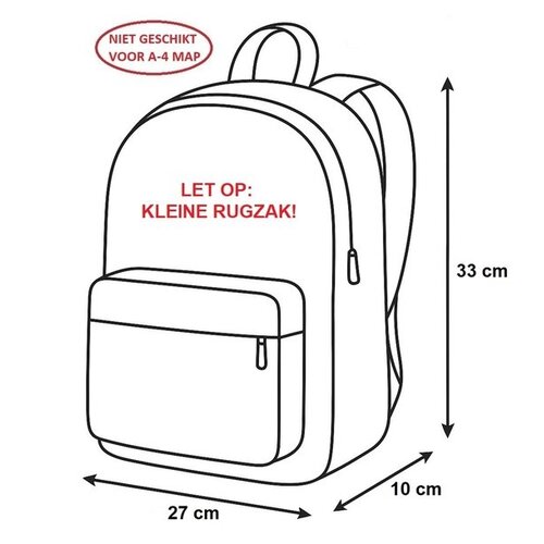 Real Madrid Rugzak Champions - 33 x 27 x 10 cm - Polyester