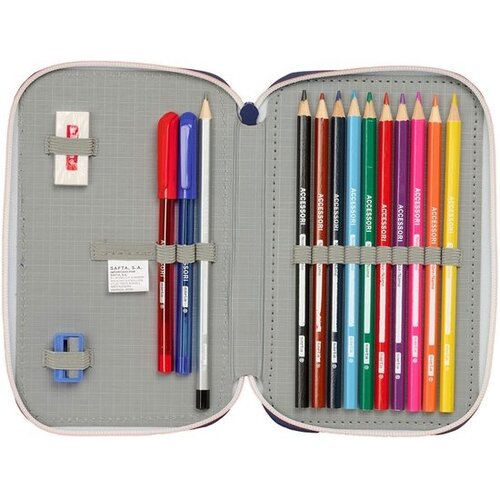 FC Barcelona Gevuld etui - 29 stuks - 19.5 x 12.5 x 4 cm - Polyester