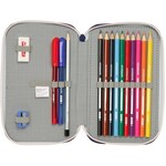 FC Barcelona Gevuld etui - 29 stuks - 19.5 x 12.5 x 4 cm - Polyester