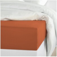 De Witte Lietaer Hoeslaken Olivia Caramel - Katoen Satijn