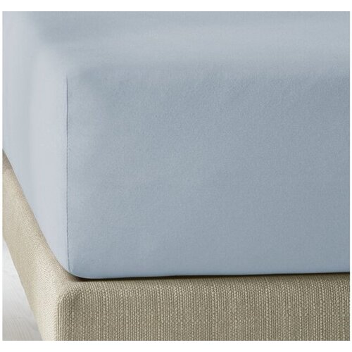 De Witte Lietaer Hoeslaken Elena Stone Blue - Katoen Jersey