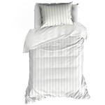 De Witte Lietaer Dekbedovertrek Chiara Winter Moss - Katoen Satijn