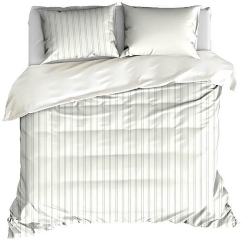 De Witte Lietaer Dekbedovertrek Chiara Winter Moss - Katoen Satijn